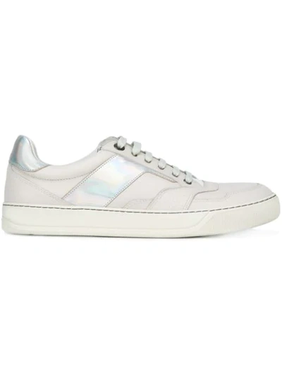 LANVIN IRIDESCENT PANEL SNEAKERS,FMSKDBTNGLOLP1711876358