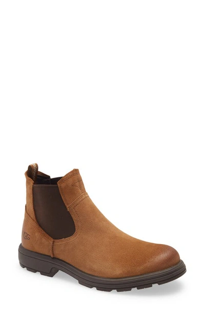 Ugg Biltmore Waterproof Chelsea Boot In Brown