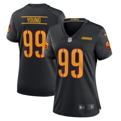 Nike Chase Young Black Washington Commanders Alternate Game Player Jersey