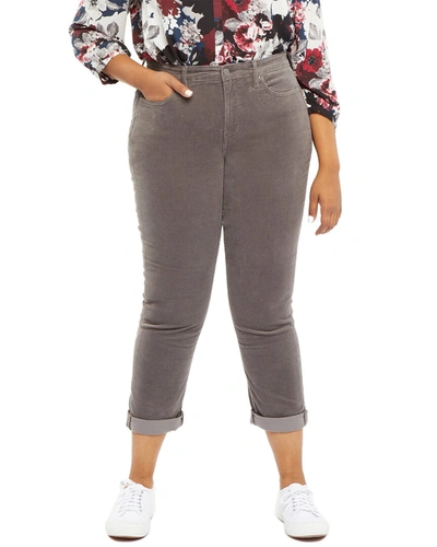 Nydj Plus Margot Volcanic Glass Girlfriend Jean In Nocolor