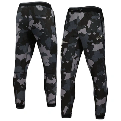 The Wild Collective Unisex  Black Buffalo Bills Camo Jogger Pants