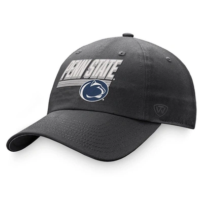 TOP OF THE WORLD TOP OF THE WORLD CHARCOAL PENN STATE NITTANY LIONS SLICE ADJUSTABLE HAT