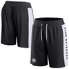 Fanatics Branded Black Brooklyn Nets Referee Iconic Mesh Shorts In Black