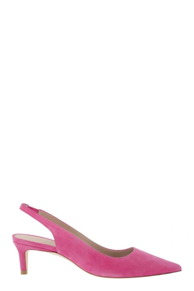 Stuart Weitzman Slingback Pointed In Pink