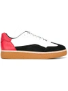 ALEXANDER WANG ALEXANDER WANG COLOUR-BLOCKED LACE-UP TRAINERS - MULTICOLOUR,31711811890494