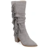 Journee Collection Collection Women's Tru Comfort Foam Hartly Boot In Grey