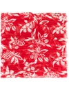 SAINT LAURENT Hawaiian print scarf,4568334Y66711915139