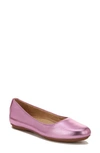 Naturalizer Maxwell Flats Women's Shoes In Wild Rose Leather