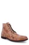 Bed Stu Leonardo Cap Toe Boot In Tan Dd Tremolo