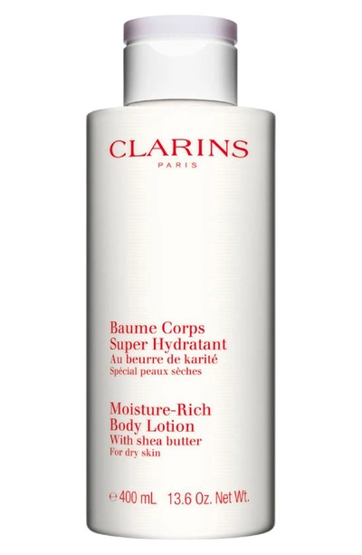 Clarins Moisture Rich Body Lotion Luxury Size Limited Edition 13.6 Oz.