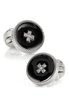 CUFFLINKS, INC CRYSTAL BUTTON CUFF LINKS