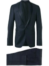 Tagliatore Shawl Lapel Two-piece Suit In Blue
