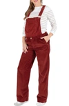 CACHE COEUR CLYDE CORDUROY MATERNITY OVERALLS