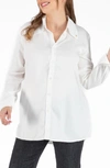 Cache Coeur Tina Maternity/nursing Button-up Shirt In Natural