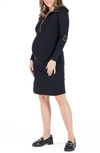 CACHE COEUR FAVO LONG SLEEVE MATERNITY/NURSING SWEATER DRESS