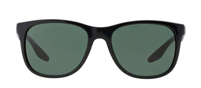 Prada Ps 03osf 1ab3o1 Square Sunglasses In Green