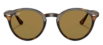 Ray Ban Ray-ban Womens Brown Rb2180 Round Sunglasses