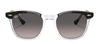 Ray Ban Rb2298 Hawkeye Square-frame Acetate Glasses In Grey