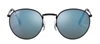 RAY BAN RB3637 002/G1 ROUND SUNGLASSES