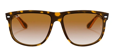 Ray Ban Rb4147 710/51 Flattop Sunglasses In Brown