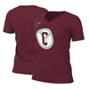 Nike Women's  Red Chicago Bulls 2022/23 City Edition Essential V-neck T-shirt In Red