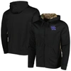 DUNBROOKE DUNBROOKE BLACK/CAMO KENTUCKY WILDCATS DECOY FULL-ZIP HOODIE