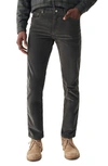 Faherty Stretch Corduroy Pants In Washed Black