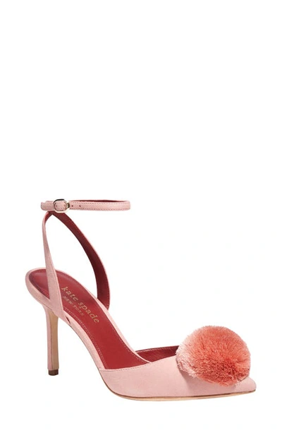 Kate Spade Amour Pom Pumps In Pink