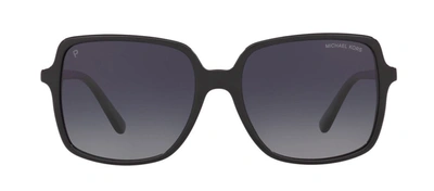 Michael Kors Mk 2098 U 3781t3 Square Sunglasses In Grey