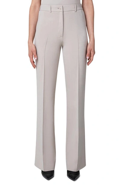 Akris Punto Faye Bootcut Pebble Crepe Pants In Sand