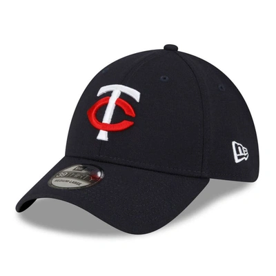 New Era Navy Minnesota Twins 2023 Team Classic Home 39thirty Flex Hat