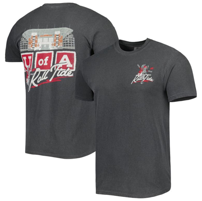 Image One Black Alabama Crimson Tide Vault Stadium T-shirt