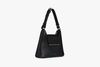 Strathberry Multrees Hobo Leather Shoulder Bag In Black