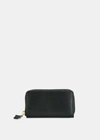 COMME DES GARÇONS COMME DES GARCONS WALLETS BLACK ZIP AROUND WALLET