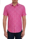 ROBERT GRAHAM ROBERT GRAHAM BAYVIEW SHORT SLEEVE BUTTON DOWN SHIRT