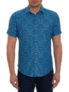 ROBERT GRAHAM ROBERT GRAHAM BAYVIEW SHORT SLEEVE BUTTON DOWN SHIRT