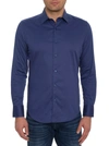 Robert Graham Rutherford 2 Long Sleeve Button Down Shirt In Navy