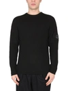 C.p. Company Pocket Detail Sweater In Black
