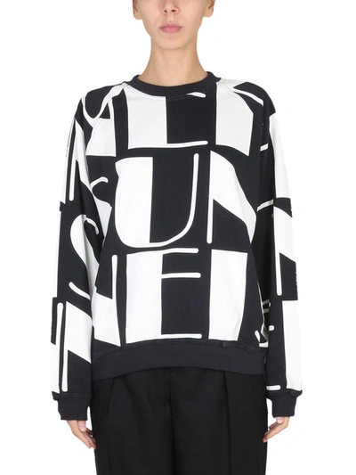 Sunnei Felpa Con Logo In Multicolour