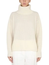 Hugo Boss Boss Turtleneck Shirt In White