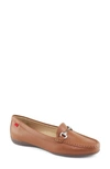 Marc Joseph New York Grand Street Loafer In Cognac Grainy
