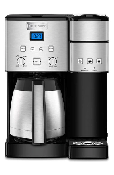 Cuisinart Ss-20 Coffee Center 10-cup Thermal Coffeemaker & Single-serve Brewer In Silver
