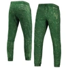 THE WILD COLLECTIVE UNISEX THE WILD COLLECTIVE HUNTER GREEN MILWAUKEE BUCKS ACID TONAL JOGGER PANTS