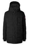 Canada Goose Long-sleeved Down Jacket In Black