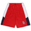 PROFILE RED ST. LOUIS CARDINALS BIG & TALL TEAM SHORTS