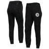 THE WILD COLLECTIVE THE WILD COLLECTIVE BLACK CHICAGO CUBS MARBLE JOGGER PANTS