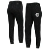 The Wild Collective Women's  Black Chicago Cubs Marble Jogger Pants In Black