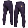 THE WILD COLLECTIVE UNISEX THE WILD COLLECTIVE PURPLE LOS ANGELES LAKERS ACID TONAL JOGGER PANTS