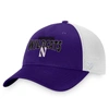 Top Of The World Men's  Purple, White Northwestern Wildcats Breakout Trucker Snapback Hat In Purple