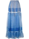 STELLA MCCARTNEY STELLA MCCARTNEY ELSA SKIRT - BLUE,456072SIA1011865923